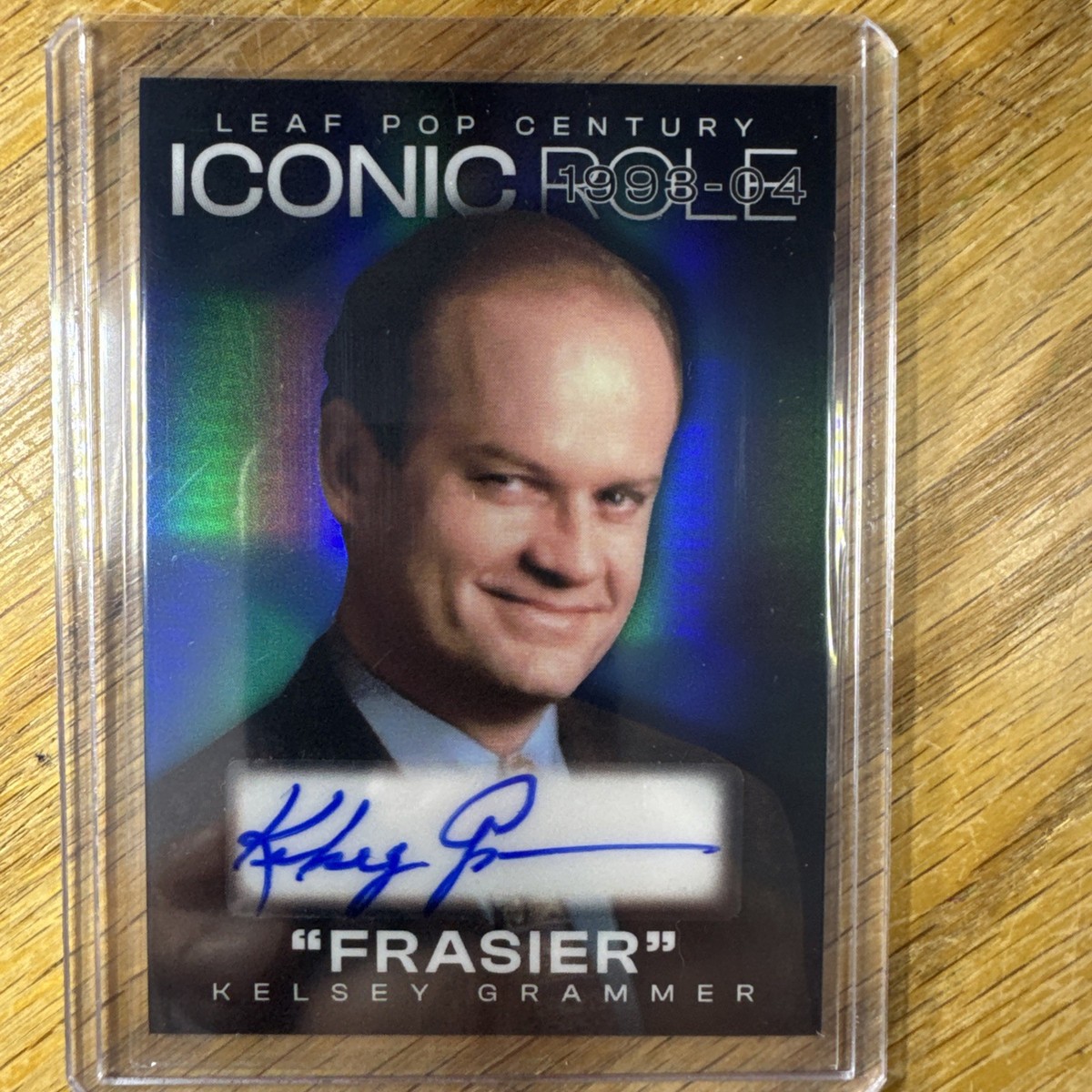 2025 Leaf Pop Century Iconic Role Frasier Blue Prismatic
