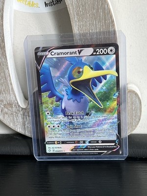 Cramorant V 054/072 - Evolving Skies - Ultra Rare Holo Pokemon Card