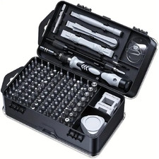 115-In-1 Precision Screwdriver Sets, Professional Repair Tool Kit with Flat Head