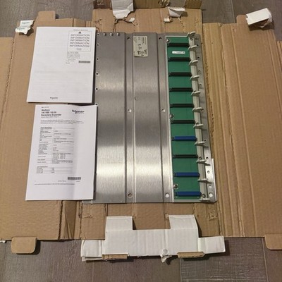Schneider Modicon Quantum 140XBP01000 10 Slot PLC Backplane Rack Chassis