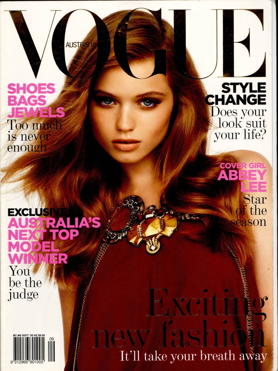 Vogue Aust. - September 2008 - Abbey Lee Kershaw, Rick Owens +