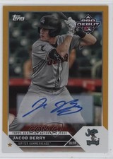 2023 Topps Pro Debut Gold Foil Auto 23/50 Jacob Berry #PD-58 Auto 1s8m