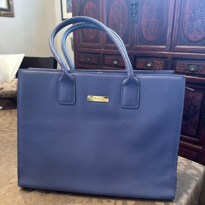 Gorgeous Periwinkle Tote Purse Large Handbag - Joy And Iman