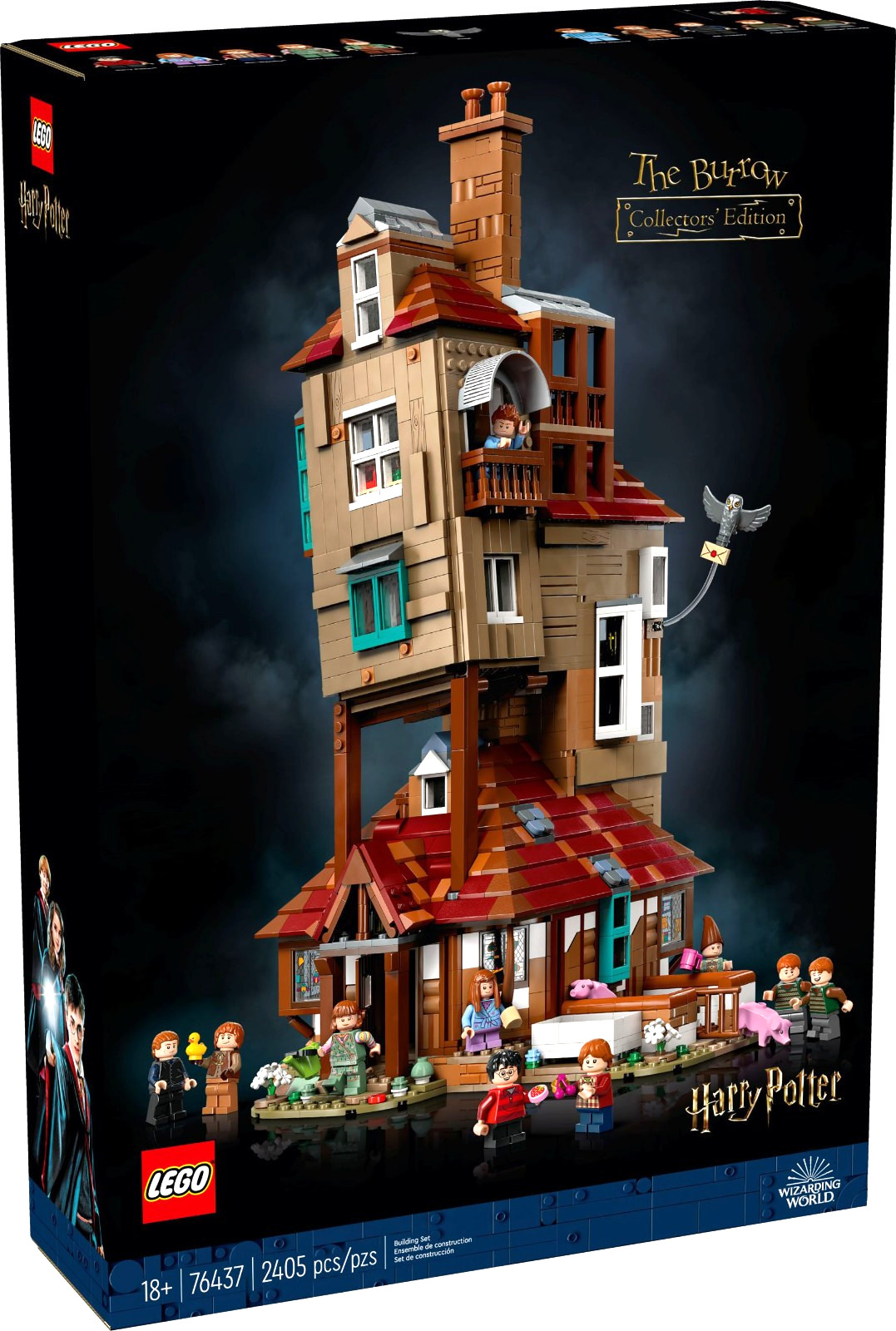 Lego 76437 Harry Potter Der Fuchsbau Sammleredition  NEU in OVP - Image 6