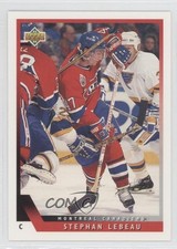 1993-94 Upper Deck Stephan Lebeau #402 0a0
