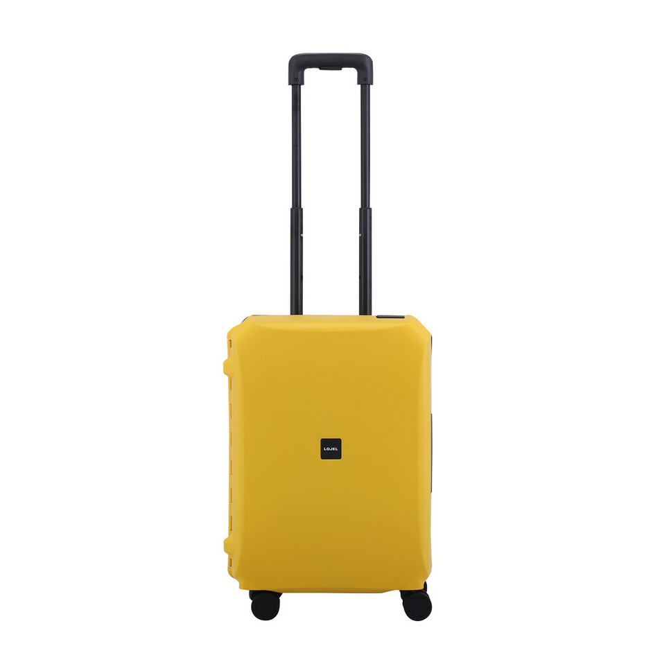 Lojel Voja Large Yolk Yellow Carry On Suitcase Travel Luggage