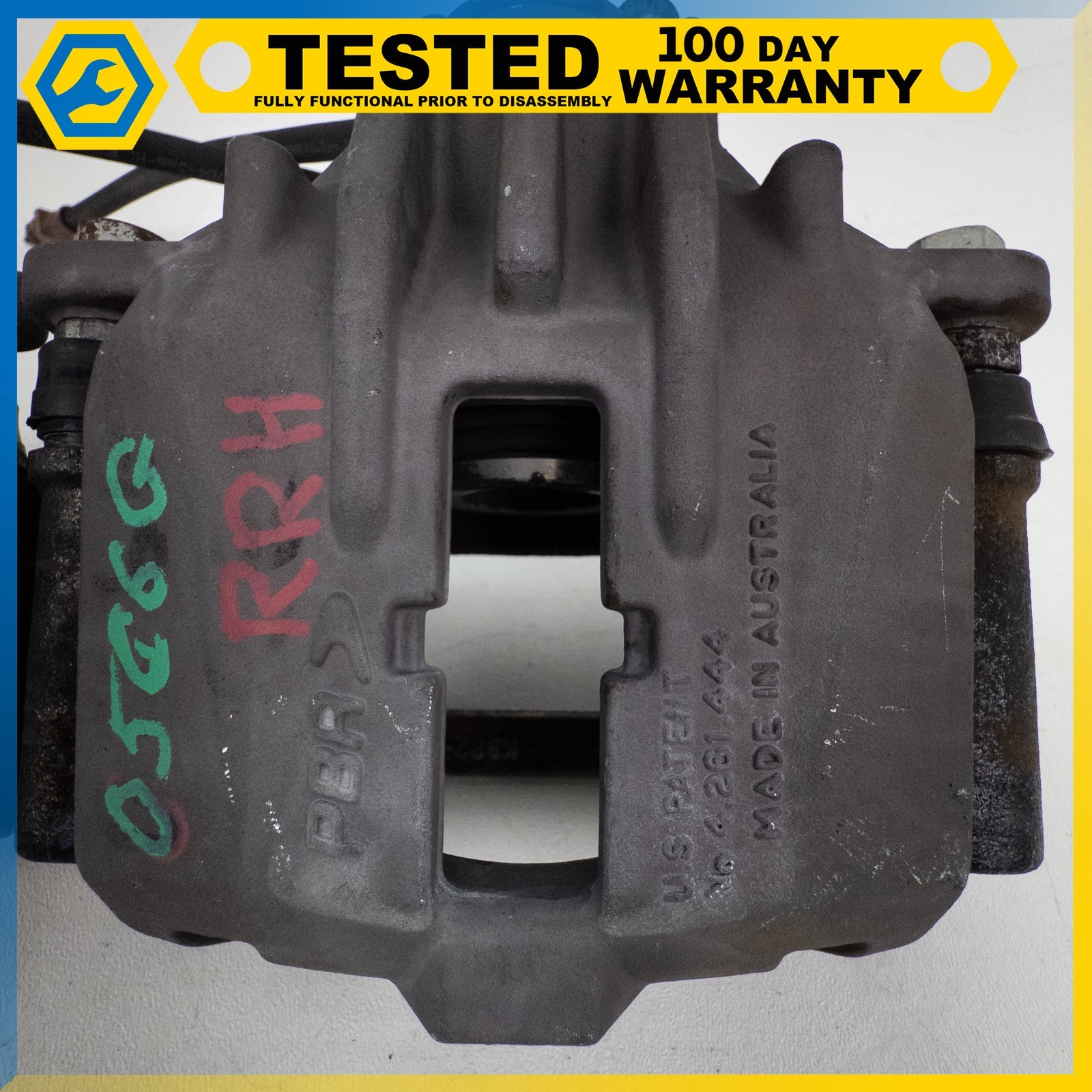 05-13 CHEVROLET CORVETTE C6 REAR LEFT RIGHT DISC BRAKE CALIPER ASSEMBLY SET OEM