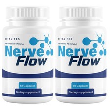 Nerve Flow Capsules   Nerve Support, Comfort  Balance Supplement 120ct