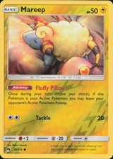 Mareep 75/214 COMMON REVERSE HOLO Lost Thunder Pokemon Lightly Played on eBay