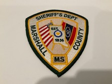Colorful Marshal County Sheriff  State Mississippi MS