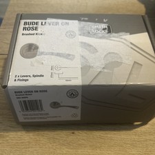 Smith & Locke  Bude , Brushed Nickel Door handles Screw fix