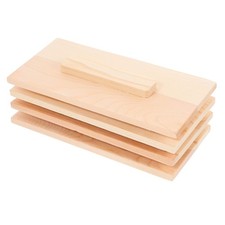 4Pcs Wooden Rectangular Soap Mold Lids Covers for Handmade Soap Making