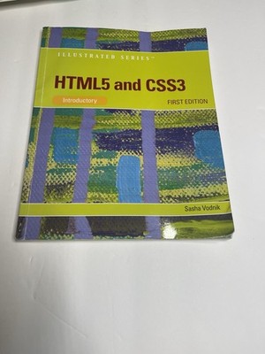 HTML5 and CSS3 Introductory First Edition book