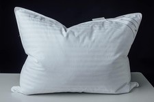 Goose Down Feather Soft Pillows One Pillow 100 Cotton Supportive Bed Pillow Str
