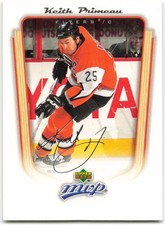 2005-06 Upper Deck MVP #281 Keith Primeau Philadelphia Flyers