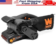 Variable Speed Portable Belt Sander 3x18 Inch Handheld Dust Port Ergonomic New