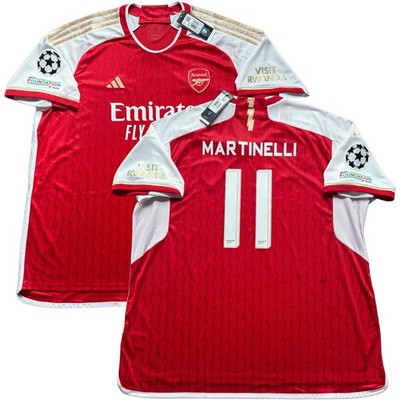 2023/24 Arsenal Home UCL Jersey #11 Martinelli 3XL adidas