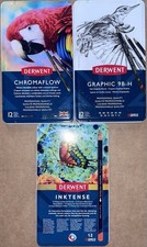 Derwent Inktense Chromaflow Graphic 12pc Penc...