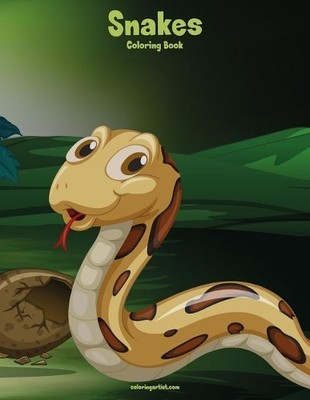 Nick Snels Snakes Coloring Book 1 (Taschenbuch) Snakes