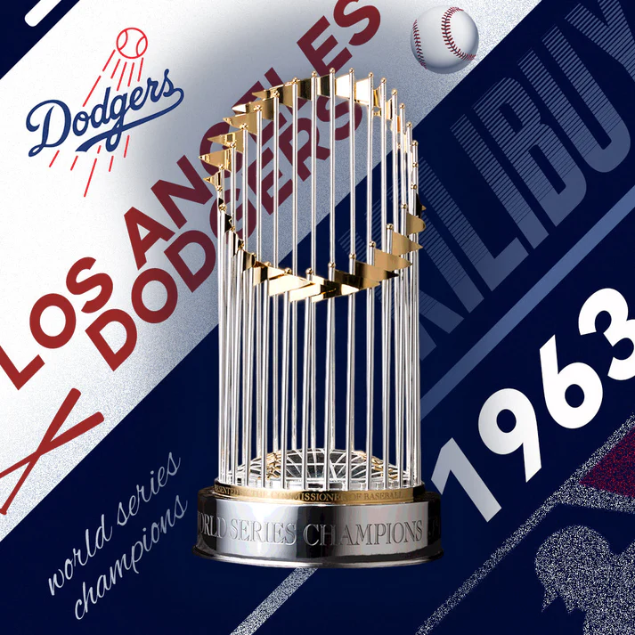 Los Angeles Dodgers レプリカトロフィー 11.8'' Los Angeles Dodgers World Series Championship Trophy