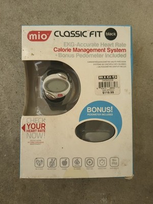 MIO Sport Select ECG Accurate Strapless Heart Rate Calorie Monitor Watch NIB