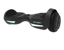 NEW Hover-1 Rebel Hoverboard for Teens LED Headlights, 6mph Max Speed, Black