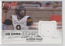 2018 Upper Deck CFL UD Game Jersey Jeremiah Masoli #GJ-MA r6v