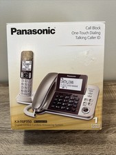 Sistema telefónico expandible Panasonic KX-TGF350 monitor de bebé con pantalla grande de 3,4 pulgadas
