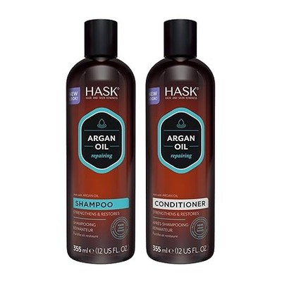 Moroccan Argan Oil Shampoo & Conditioner Set for Normal to Dry or Damaged Hair