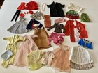 Large Vintage 1960’s Mattel Barbie Skipper Clothes Accessories Lot Incl Travel