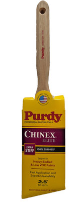 Purdy Chinex Elite Glide 2-1/2 in Extra Stiff Angle Trim Paint Brush 144552925