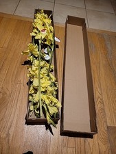 15 Pk Artificial Yellow Gladiolus Flowers Stem approx 36 inch L By Better Homes