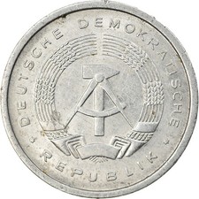 M&uuml;nze, GERMAN-DEMOCRATIC REPUBLIC, 5 Pfennig, 1980, Berlin, SS, Aluminium