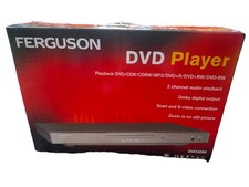 Ferguson DVD 3050 PLAYER MP3 CD CD-R & CD-RW - SILVER/ WORKS DOLBY DIGITAL
