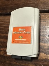 Sega Dreamcast Mega Memory Card Performance