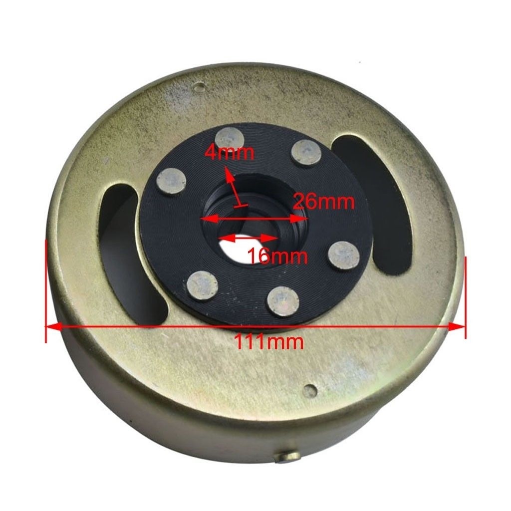 Ignition Stator Plate Flywheel Rotor Kit 50cc 110cc 125cc Pit
