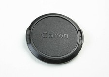 Canon - 58mm - FD Front Lens Cap - Black Plastic - Original Snap-On - OEM