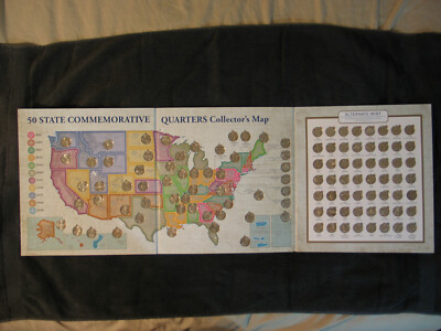 Complete P & D Uncirculated 50 State & Territories Quarter
