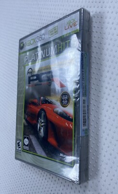 Project Gotham Racing 3 PGR 3 Platinum Hits (Xbox 360 2005) Brand