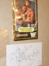 WWF BUSHWHACKERS SIGNED AUTOGRAPHED BUSH WHACKERS LUKE BUTCH COOL GIFT