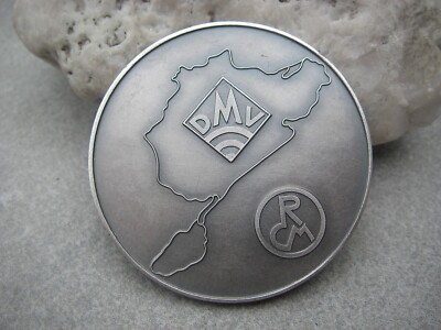 Medaille INTERNATIONALE DMV EIFEL RALLYE 1964 NÜRBURGRING - RCM CLUB RHEYDT 