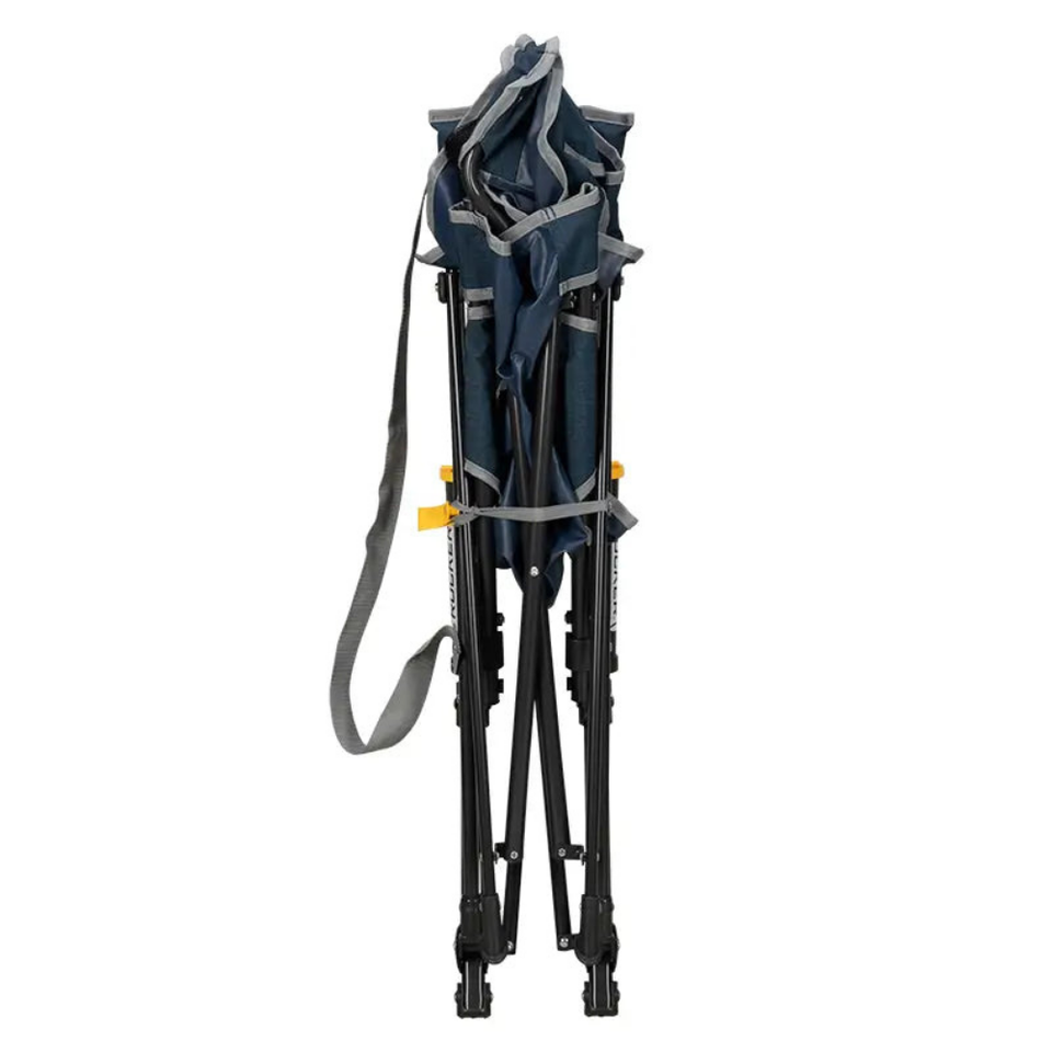 GCI Outdoor Kickback Rocker Foldable Rocking Camp Chair, Heathered ...