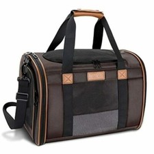 Sacs de voyage pour chat, chien, pour chats moyens et petit chien couleur marron