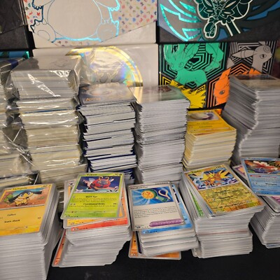 Pokemon Card Lot 100 OFFICIAL TCG Cards + Ultra Rare | VMAX EX VSTAR OR V!