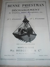 catalogue - dépliant pelles mécaniques carrières mines vers 1930 ( ref 20 )