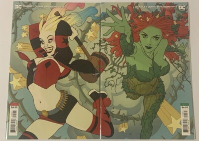 Harley Quinn & Poison Ivy #5 (2020) Joshua Middleton cover Variant Set NM