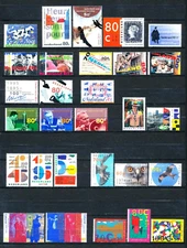 L95 Netherlands   All stamps 1995  in complete sets blocks/sheets  Very Fine MNH