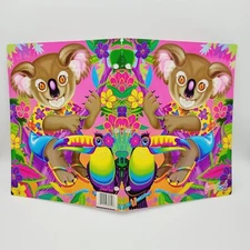 Lisa Frank Aloha Koala Folder Two Pocket Hawaiian Toucan Vintage