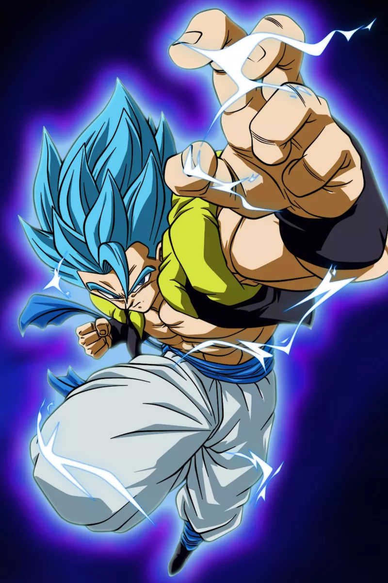 Blue Gogeta - Blue Gogeta Ssj Dragon Ball Super Broly - Posters