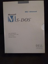 Vintage Microsoft MS-DOS Operating System GW-BASIC Diskettes Manuals Dell